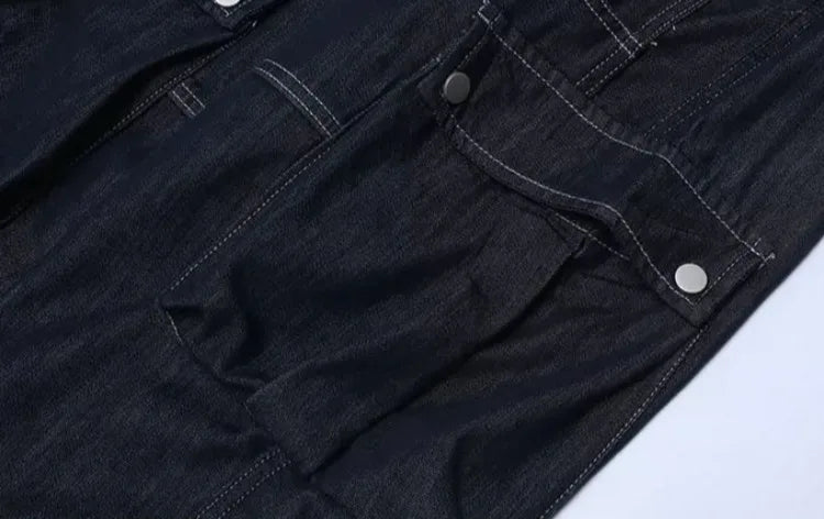 2025 New Boys' Solid Color Jeans - Loose Fit Straight Leg Kids' Long Pants with Pockets, Trendy & Stylish Denim for Active Boys