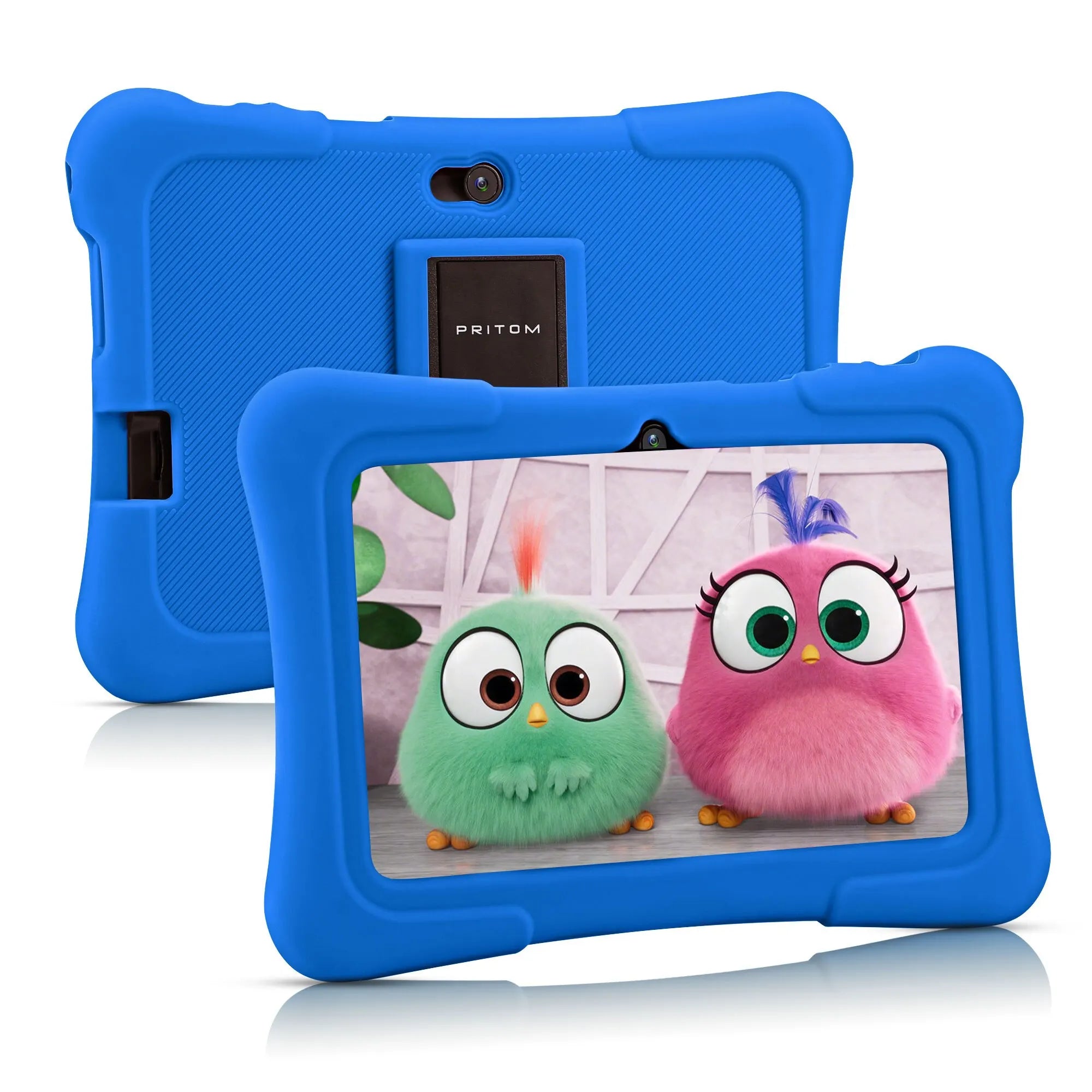 PRITOM 7 Inch Kids Tablet Quad Core Android 13 32GB WiFi Bluetooth Educational Software Installed
