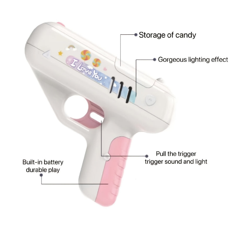 Candy Lollipop Gun Love Surprise Creative Toy Girl Friend Gift Boyfriend HOT! Candy Gift For Boy Friend Children