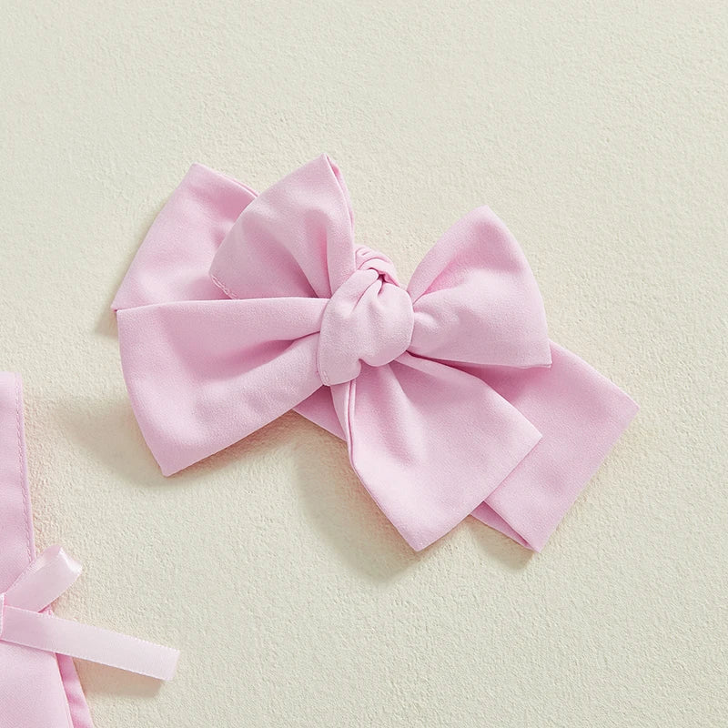 Toddler Girls 3Pcs Summer Outfits Floral Print Sleeveless Romper Headband Sandals Set Baby Clothes for 0-24 Months