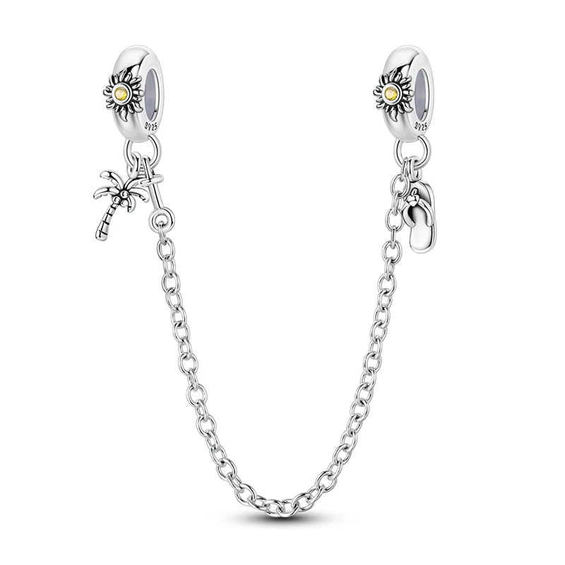 925 Sterling Silver Original Pink Ballet Shoes Charms Ballet Dancer Pendants For Women DIY Bead Fit Original Bracelet Necklace