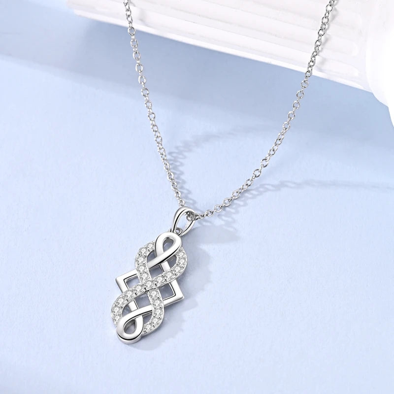 925 Sterling Silver Original Celtic Knots Charms Bead Earrings Ring Bracelet Necklace Series Jewelry Set For Women Men DIY Gift