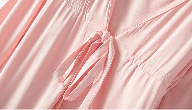 Maternity Robe For Hospital Nightgown Pregnant Women Nursing Nightwear Pajama Lace Sleepwear Ropa Mujer Embarazada Premama Suits