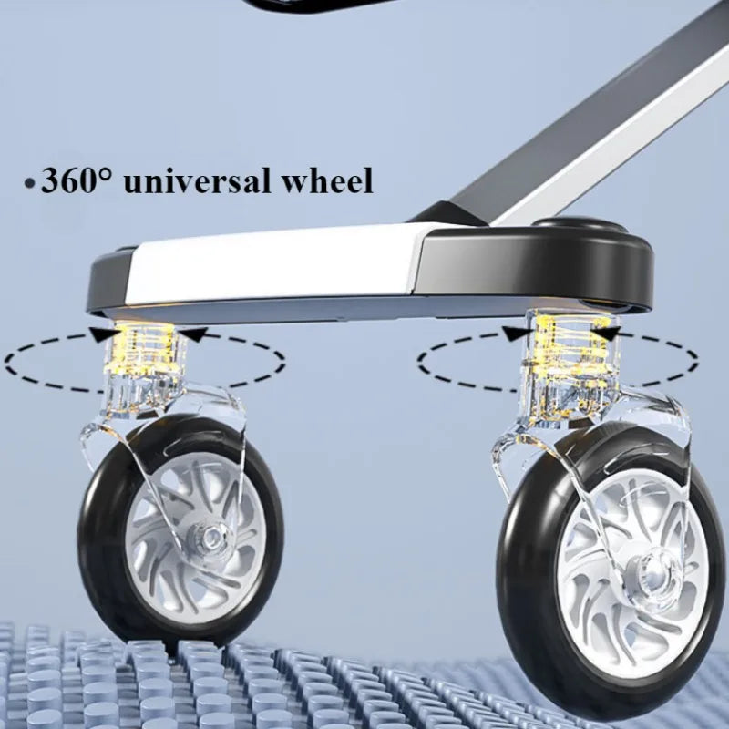 Lightweight Double Stroller with Canopy for Infants & Toddlers Travel Twin Umbrella Stroller Compact Easy Fold Aluminum Frame