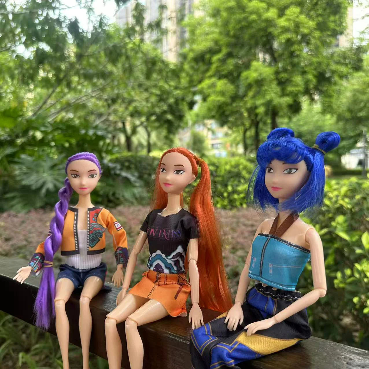 3pcs  Demon Hunters  NEW Anime KPop Doll Vinyl Toy Rumi Mira zoi Character vinyl mask figurine Birthday Gift Fan Club Gifts