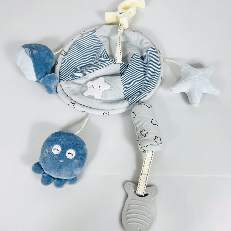 Toddler Toys Crib Hanging Newborn Rattles Baby Cute Animals INS Style Bed Hanging Toys Baby Stroller appease Mobiles