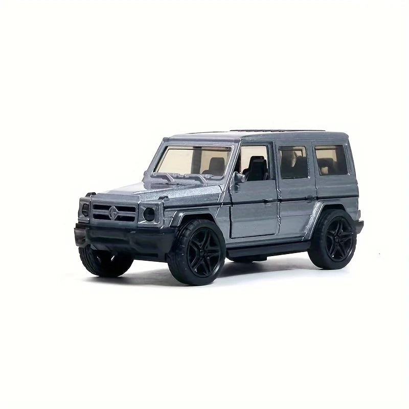 Alloy Car Model Diecast SUV Car Toy Doors Open Pull Back Car Metal Vehicle Toy for Kids Boys Girls Adults Birthday Gifts