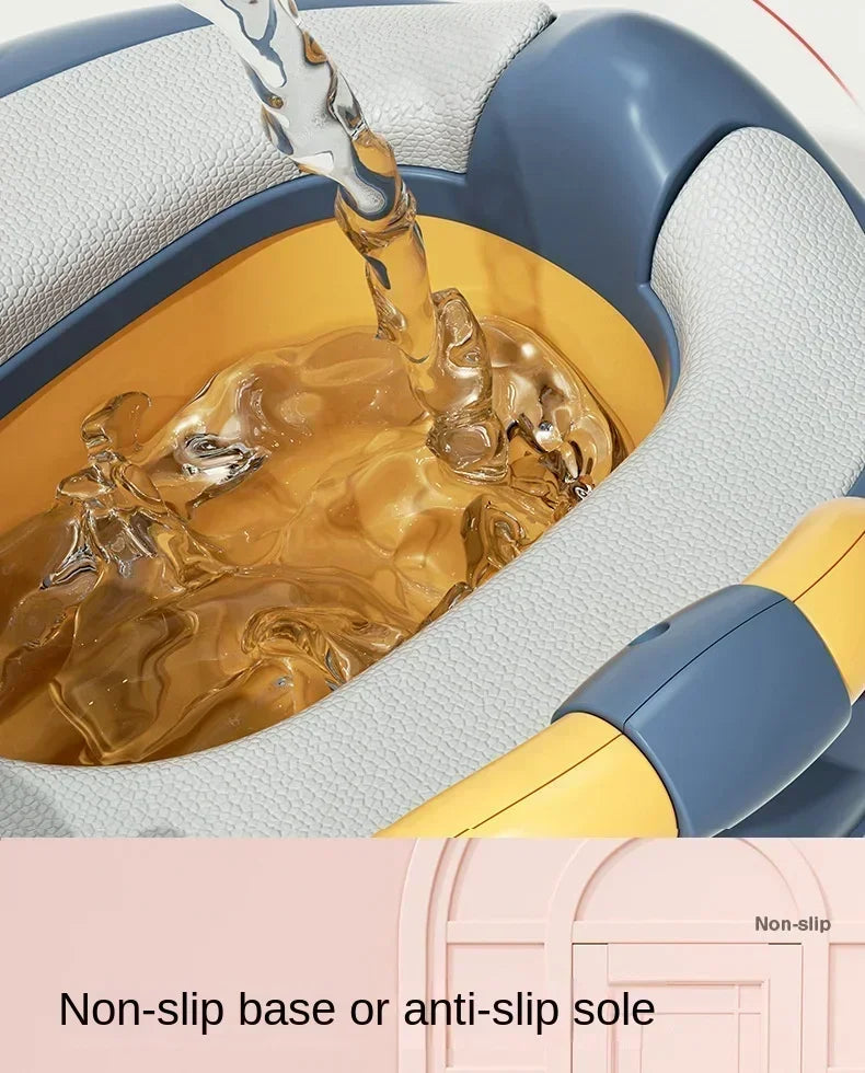 Potty Training Toilet for Kids Household Cute Cartoon Duck Soft Hard Cushion Clamshell Waist Guard Toilet Baby Toilet Supplies