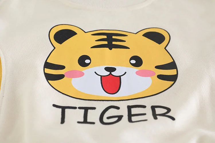 New Spring Autumn Baby Clothes Children Boys Girls Cartoon T-Shirt Pants 2Pcs/Sets Toddler Casual Costume Infant Kids Tracksuits