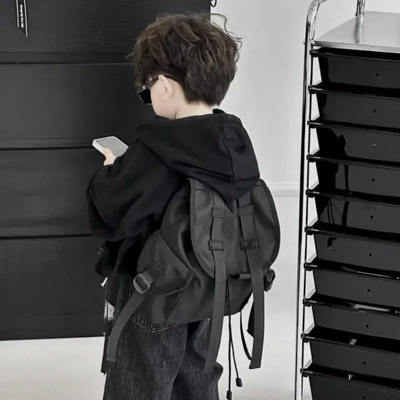 Boys' Trendy Jeans 2025 Spring Autumn Kids Casual Long Pants, Versatile & Stylish Children's Denim Wear for Ages 6-12