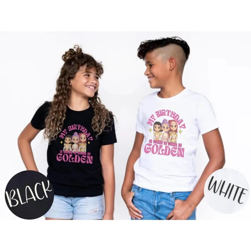 2025 New KPop Demon Hunters Mira T-Shirt Women Girls Fashion Demon Hunters Cosplay Shirt for Fans Gift Y2k Tops T Shirt 02