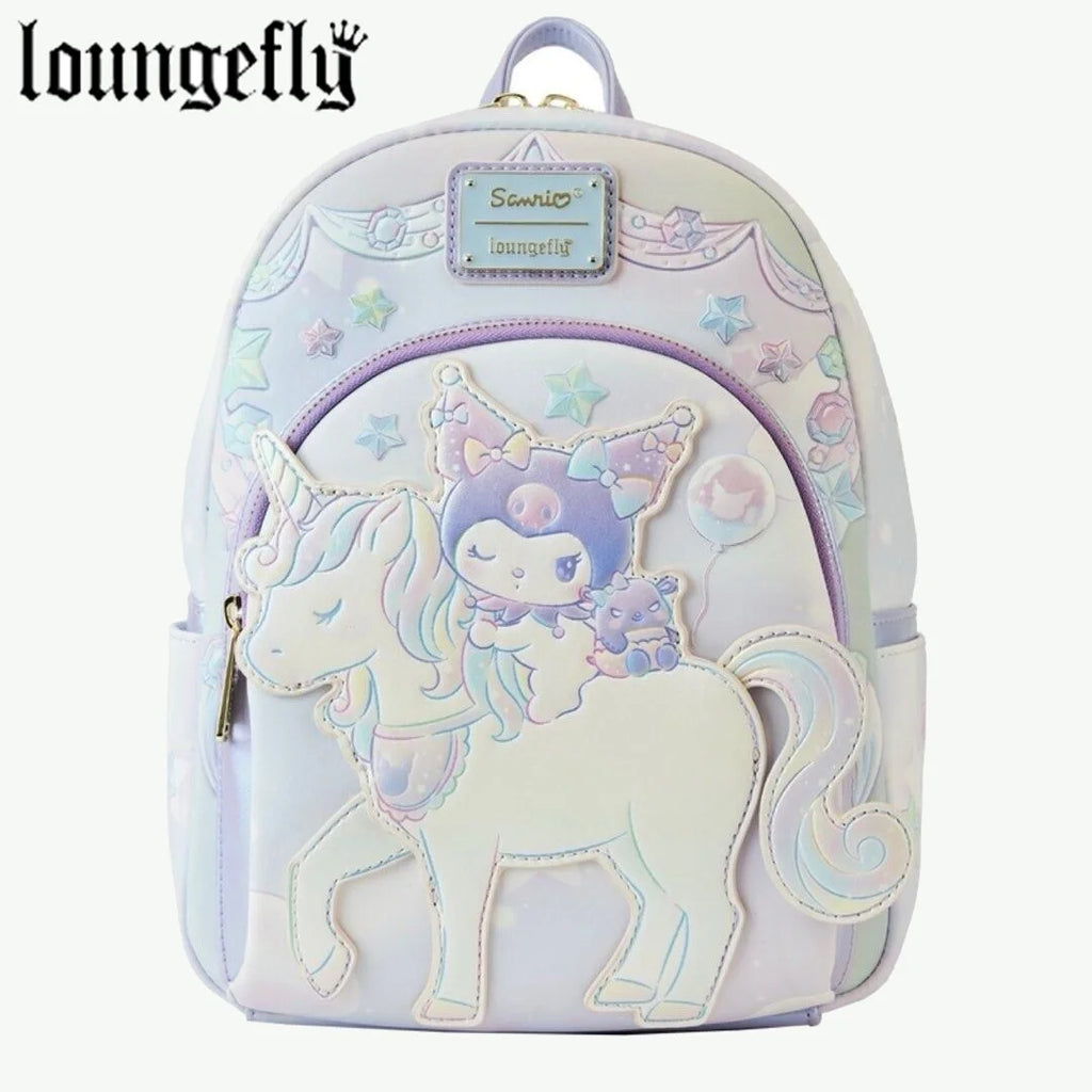 Loungefly Sanrio Exclusive Kuromi Carnival Unicorn Mini Backpack