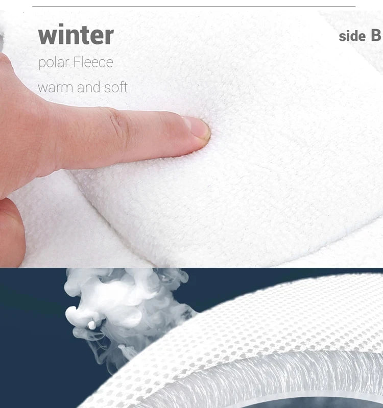 PANGDUBE Universal Stroller Seat Cushion Double Sided Baby Car Seat Pad High Chair Mat Waterproof Soft Stroller Accessories