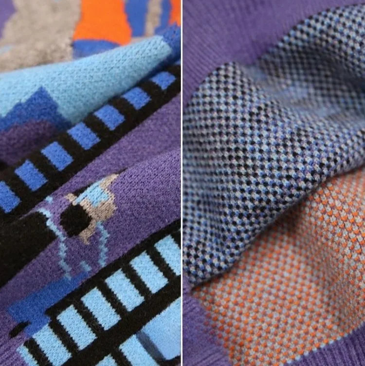 2025 Autumn/Winter New Boys' Fleece-Lined Thickened Crewneck Sweater, Korean Style Toddler Big Kids Knitwear