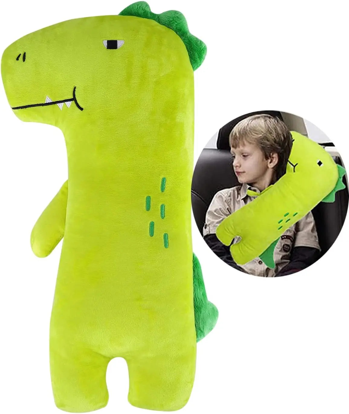 Car Seat Belt Cover for Kids Car Seat Belt Pillow Kids Seatbelt Cover Soft Stuffed Animal Seat Belt Pillow Travel Safety Cushion