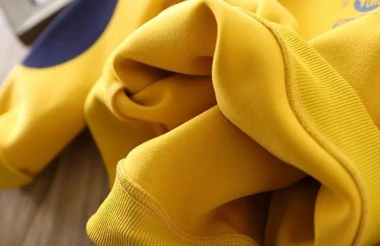 Boys' Middle/Big Kids 2025 New Spring/Autumn Crewneck Long Sleeve Stylish Sweatshirt Tops