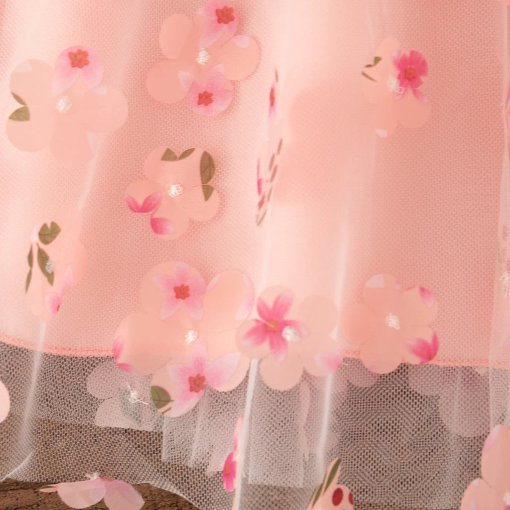 Summer New Floral Chiffon Baby Girl Princess Dress, Sweet Bow Children'S Sleeveless Clothes For Babies Aged 3 Months To 3 Years