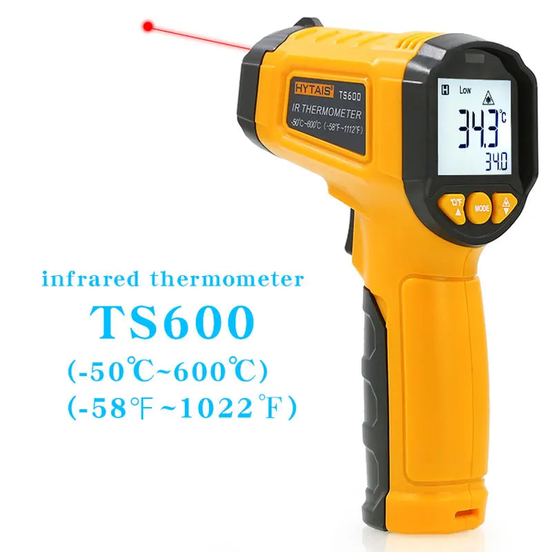 Handheld Non Contact Heat Laser Temperature Gun Digital Infrared Thermometer Gun for Cooking,BBQ,Pizza Oven,-58℉~1022℉(-50℃~600℃