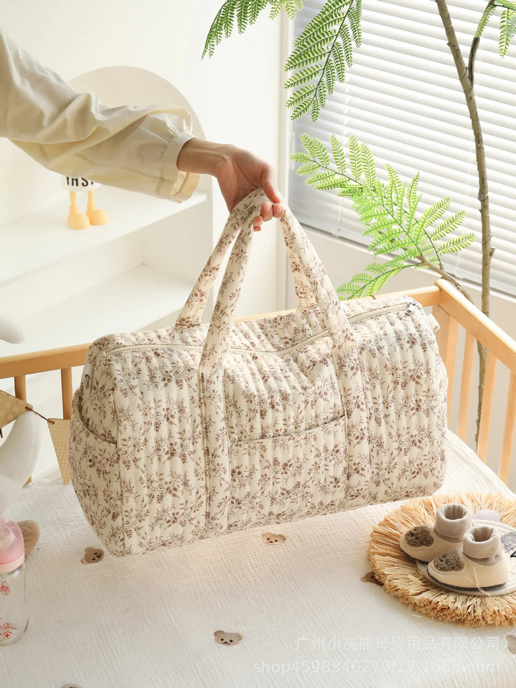 Large Mommy Bag Maternity Baby Diaper Storage Bag Large Capacity Baby Items Organizer Women Travel Bag Multi-functional Handbag