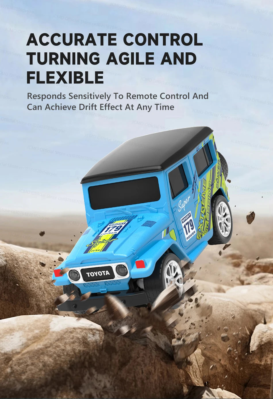 JCMO Mini RC Car 1:64 App/2.4Ghz Remote Control Desktop Small Portable Toy Off Road Vehicle Alloy Carshell For Children Gift New