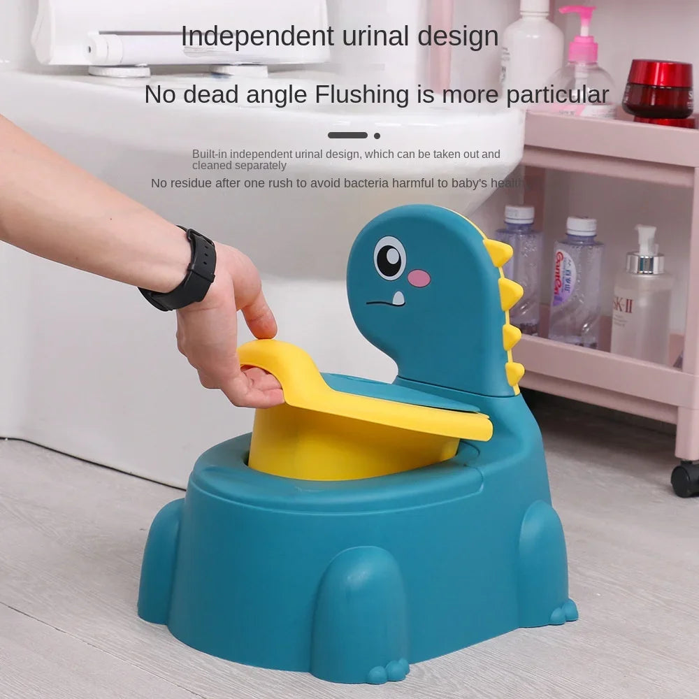 Kids Portable Potty Training Toilet, Cartoon Potty Training Seat, Toddler Potty Chair for Baby Boys and Girls, Non-Slip, PP