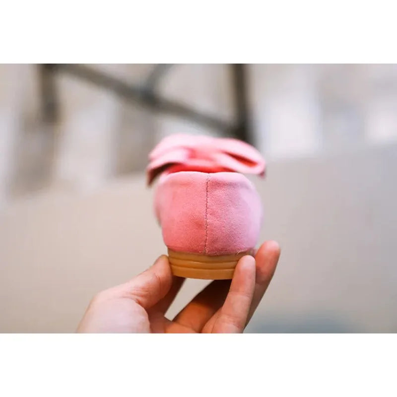 2025 New Fashion Girls Shoes PU Leather With Big Bowtie Candy Color Children Sandals Slip-on Kids Casual Shoes 21-36 Soft Hot