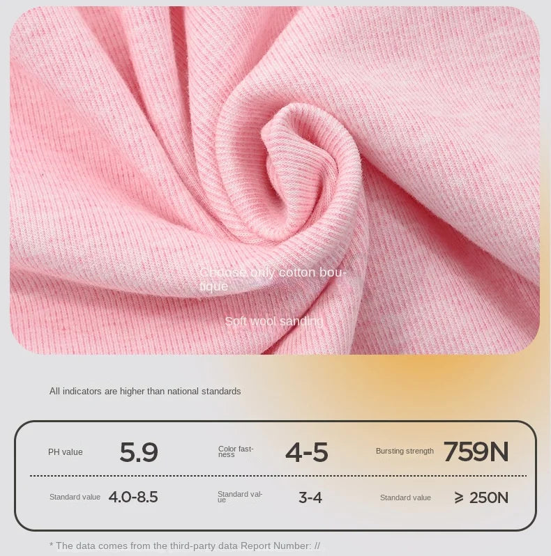 Thermal Underwear for Boys Cotton Thicken Warm Autumn Winter Teenage Children Underwears Set Solid Two Pieces Girls Clothing Set