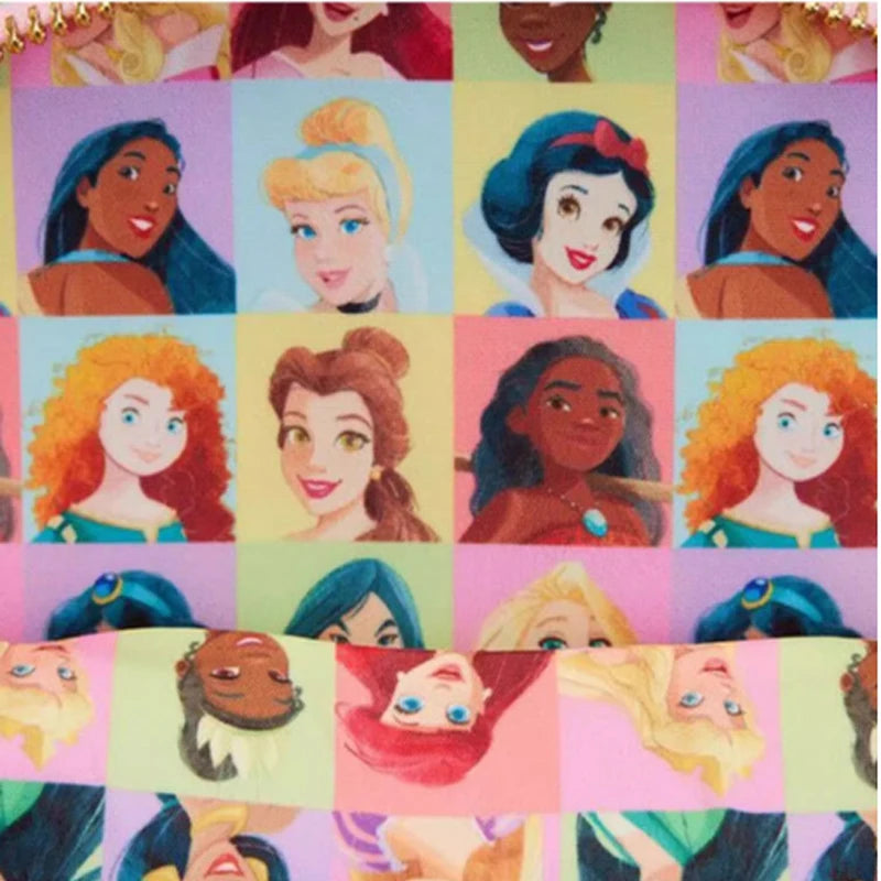 Loungefly Disney Princess Series Manga Style Animated Collage Collection Mini Backpack