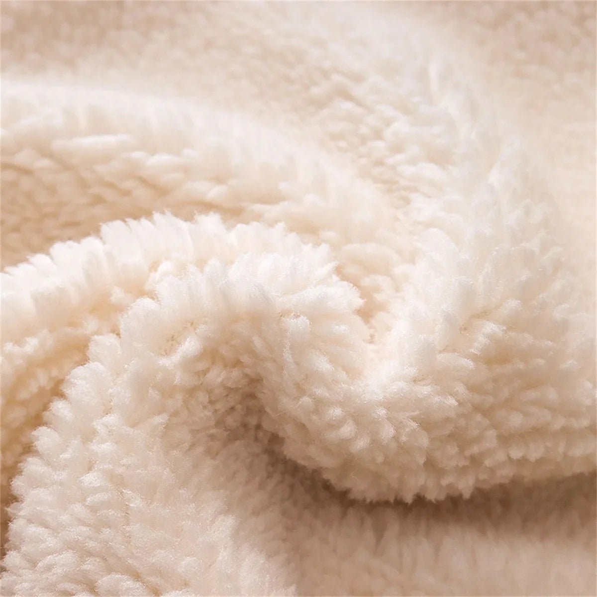 (0-3 Years Old Girls) Winter New Girls' Top Warm Furry Hat Bow Ribbon Warm Cute Hooded Bear Ears Long Sleeve Pocket