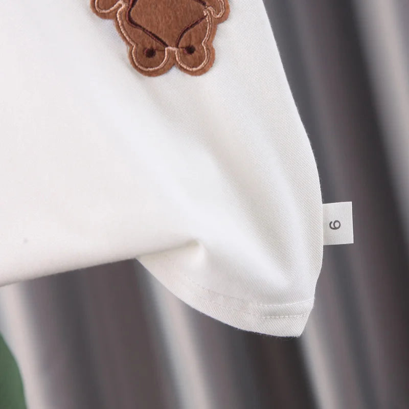 New Summer Baby Girls Clothes Suit Children Boys Fashion Casual T-Shirt Shorts 2Pcs/Sets Toddler Sports Costume Kids Tracksuits