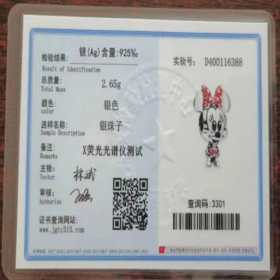 100% 925 sterling silver Marvel series Disney Charm Beads suitable for original DlY bracelets, women's jewelry gifts