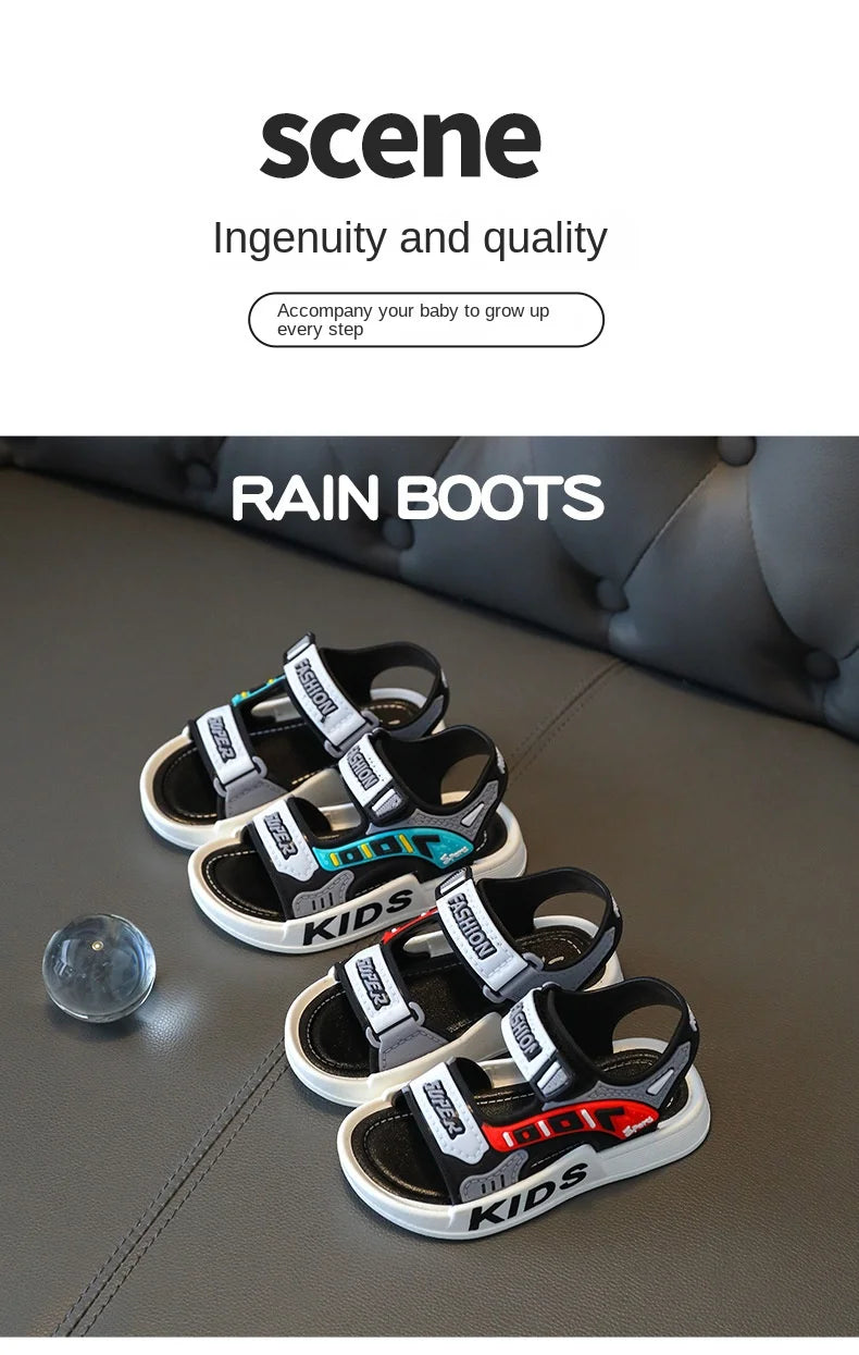 Breathable Sport Sandals Summer Sandals for Boys Casual Beach Shoe Comfortable Soft Sole Kids Shoes Fashion Non-slip Sandalias