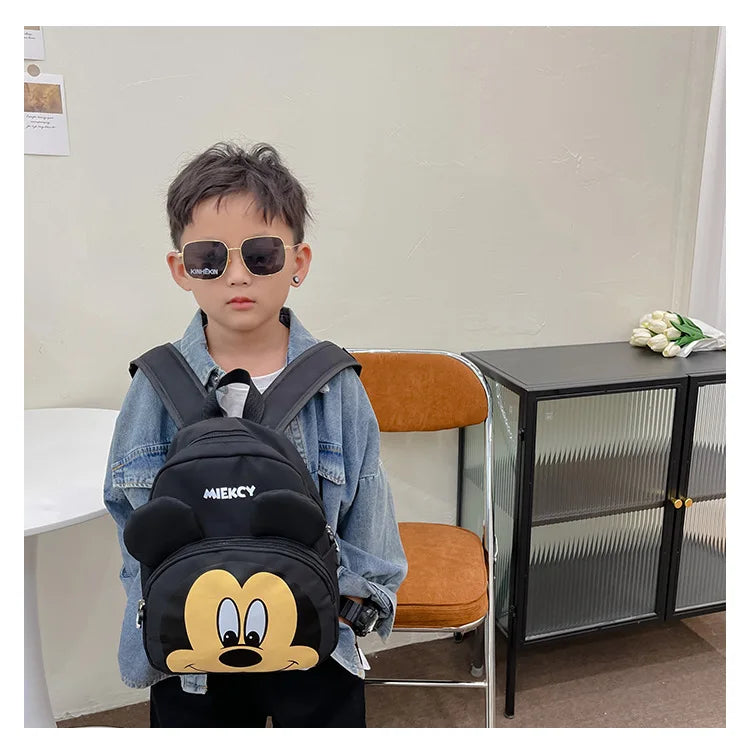 Disney Mickey and Minnie New Children's Backpack Cartoon Cute Boys and Girls Schoolbag Mini Fashion Trend Children's Backpack