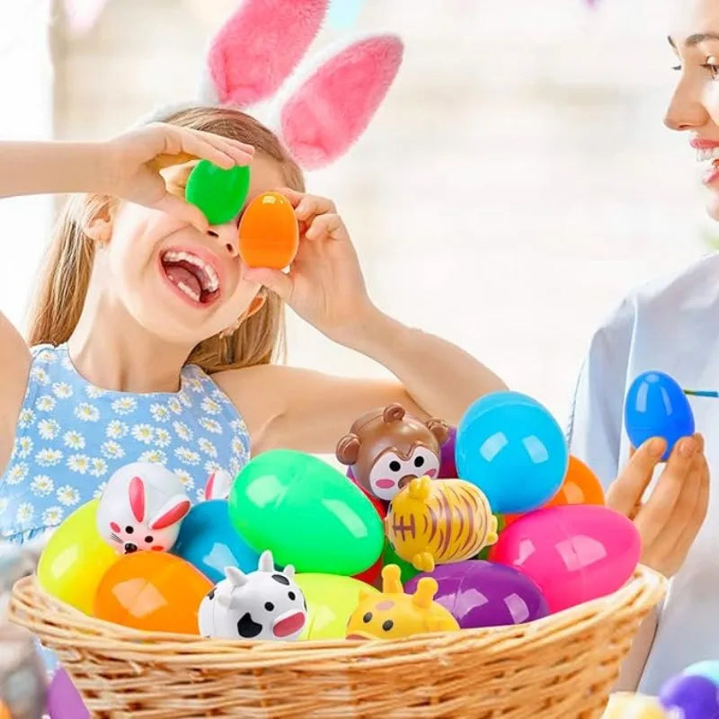 Animals Pull Back Cars Friction Powered Push and Go Back and Forth Vehicles Car Toys Racing Car Playset Toys Christmas Gift