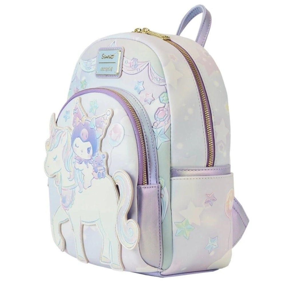 Loungefly Sanrio Exclusive Kuromi Carnival Unicorn Mini Backpack