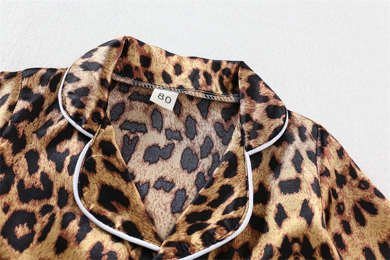 Autumn Baby Girls Clothes Children Pajamas Long Sleeved Shirt Pants 2Pcs/Set Toddler Sleepwear Kids Boys Clothing Infant Costume