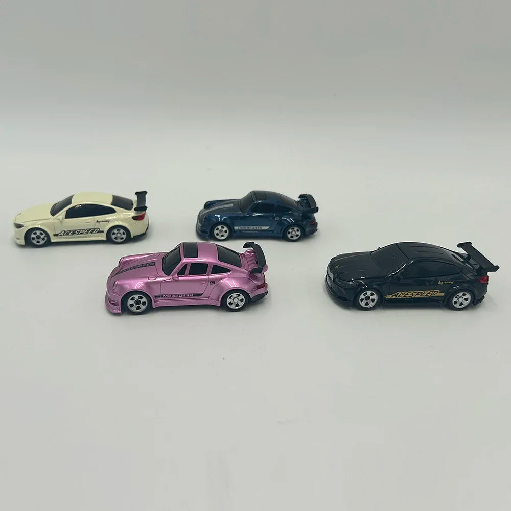 Fqd23 Fqd25 1/64 Rc Car 2.4g 4wd Mini High Speed Racing Car Simulation Car Model Toy Remote Control Drift  For Kids Gifts