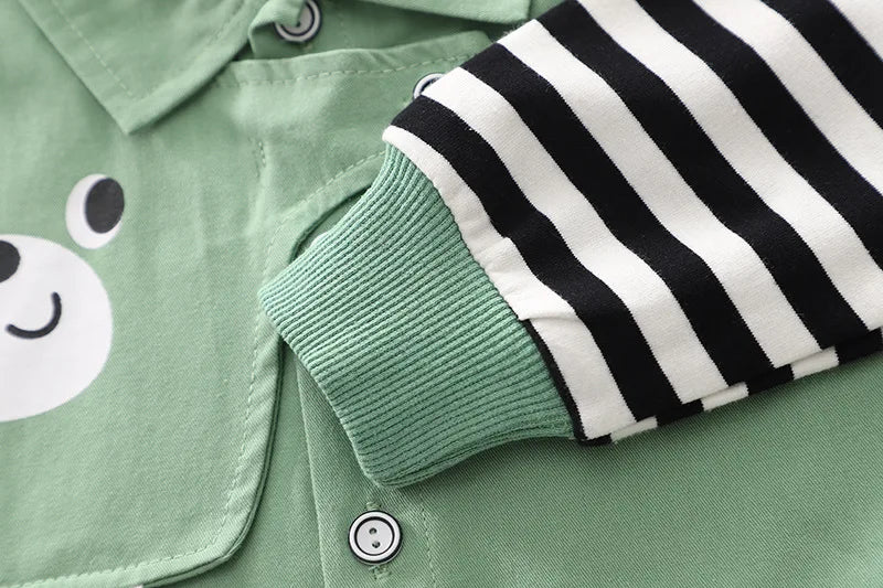 New Autumn Baby Clothes Set Children Boys Long Sleeved Jacket Pants 2Pcs/Sets Kids Clothing Infant Costume Toddler Tracksuits