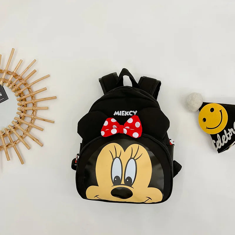 Disney Mickey and Minnie New Children's Backpack Cartoon Cute Boys and Girls Schoolbag Mini Fashion Trend Children's Backpack