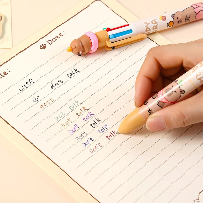 1 Set Wholesale Capybara Stationery Set Primary School Season Gift Learning Stationery Gift Pack Reward Class Prizes