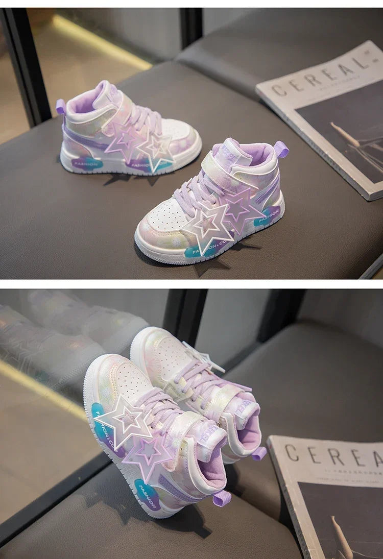 Spring Kids Shoes Fashion Classic Non-slip Children Sneakers 2024 Autumn New Walking Shoes for Girls Casual Outdoor