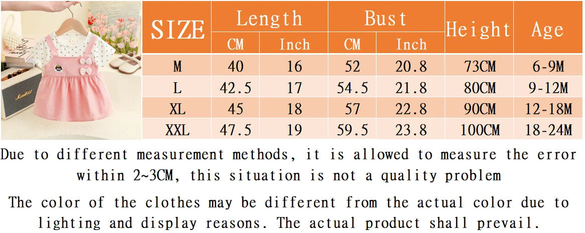 Happy New Year! Summer New Sweet Bow Baby Girl Dress, Small Floral Short Sleeved Children'S Clothing For 6-24 Months