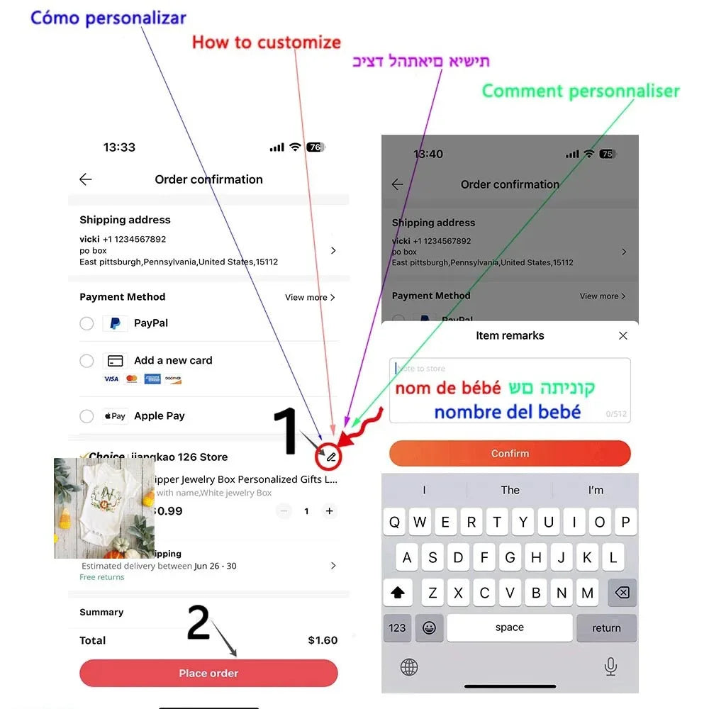 Personalized Baby Jumpsuit Custom Name Newborn Wild One Romper Safari Animals with Name Outfit Baby Clothes Infant Shower Gift