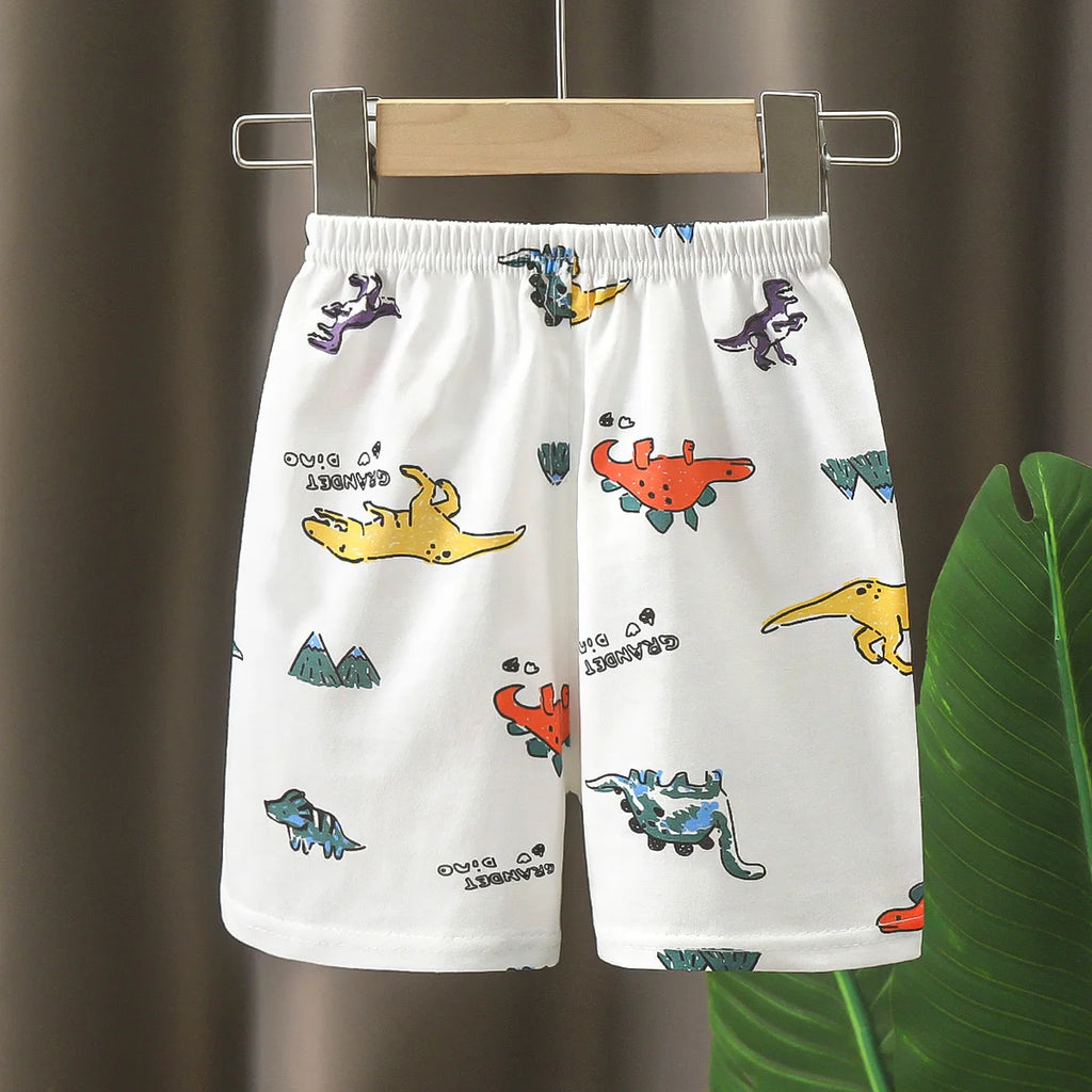 3pcs Pure Cotton Summer Kids Shorts Girl Cartoon Cute Short Baby Casual Pant Children Short Pant Boy Sport Clothing Outwear