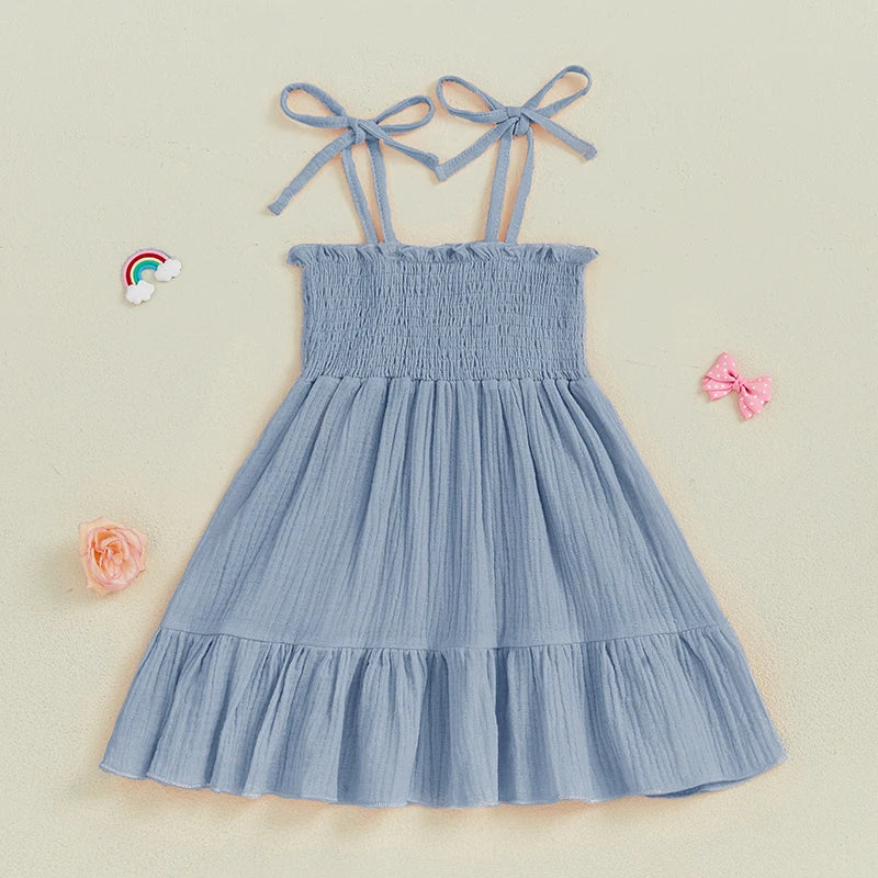 Sweetheart Neckline Floral Print Ruffle Sleeveless Dress Vintage Boho Chic Summer Sundress for Girls