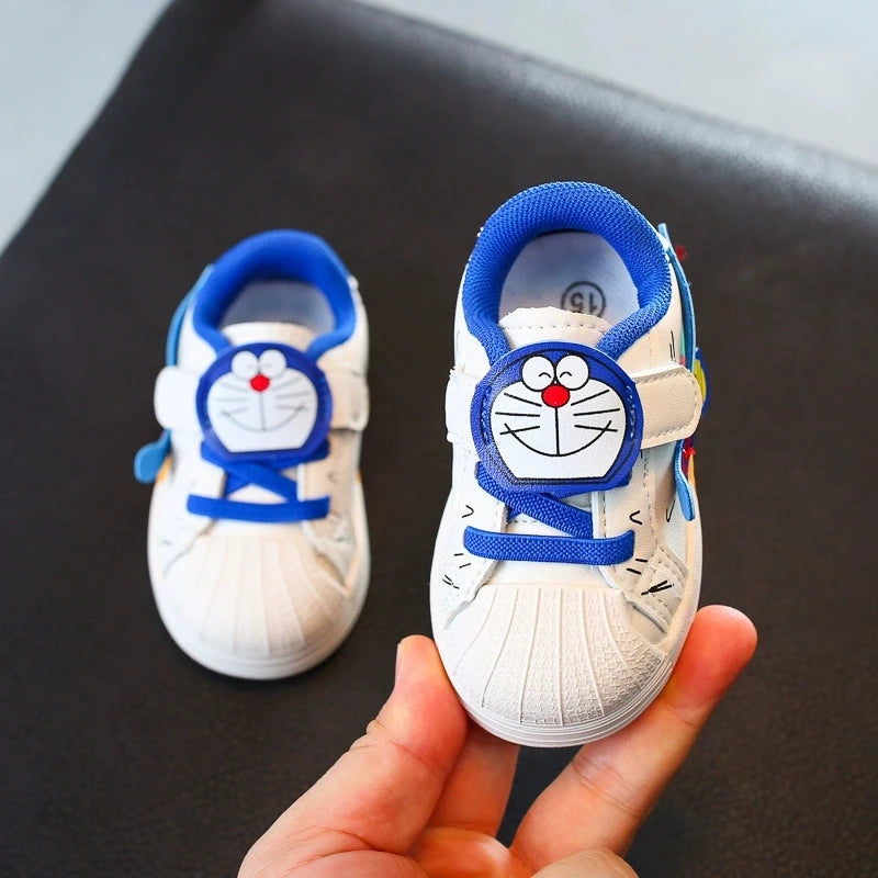 Pokemon Pikachu Baby Shoes Cute Cartoon Baby Non-slip Casual Shoes Boys Girls Toddler Shoes Sneakers Kids Outdoor Shoes Toys