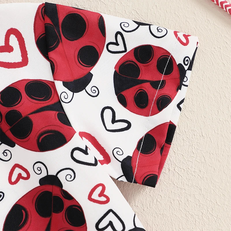 Toddler Boys Summer Outfit Set Short Sleeve Dinosaur Print Shirt with Shorts Kids Clothing Set for Baby Boys