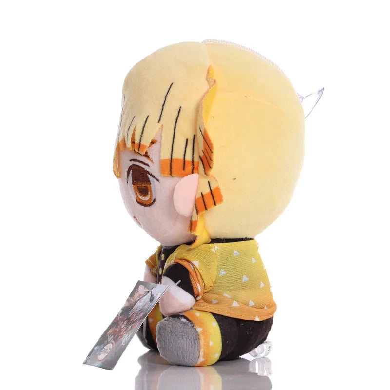 20-25cm Demon Slayer Plush Stuffed Tsugikuni Yoriichi Kokushibou Akaza Kamado Tanjirou Anime Figure Plush Toy Doll Birthday Gift