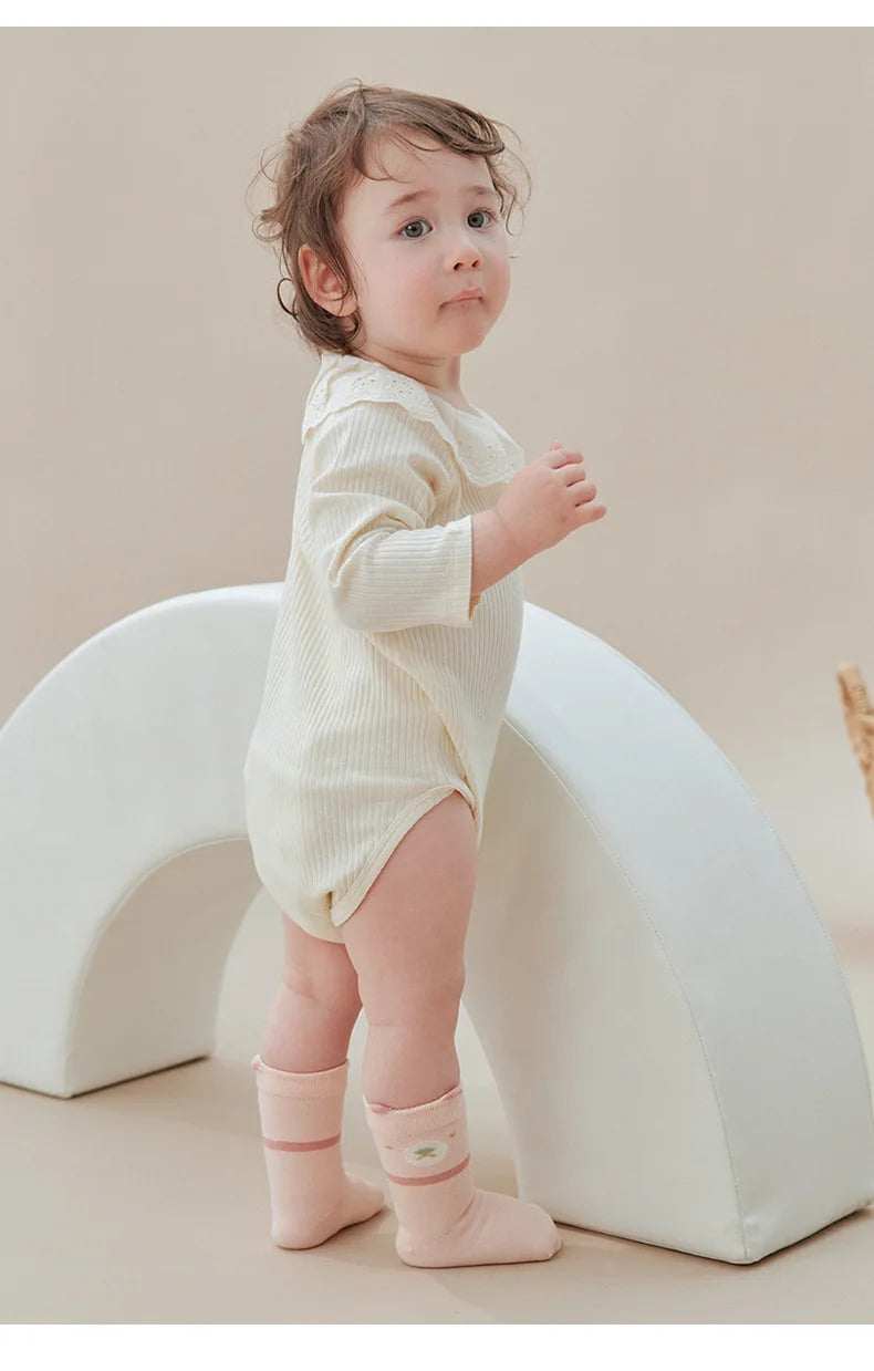 5 Pairs Kids Socks Cute Cartoon Warm Girls Socks Infant Children Girls Socks Soft Breathable Baby Socks For Girls