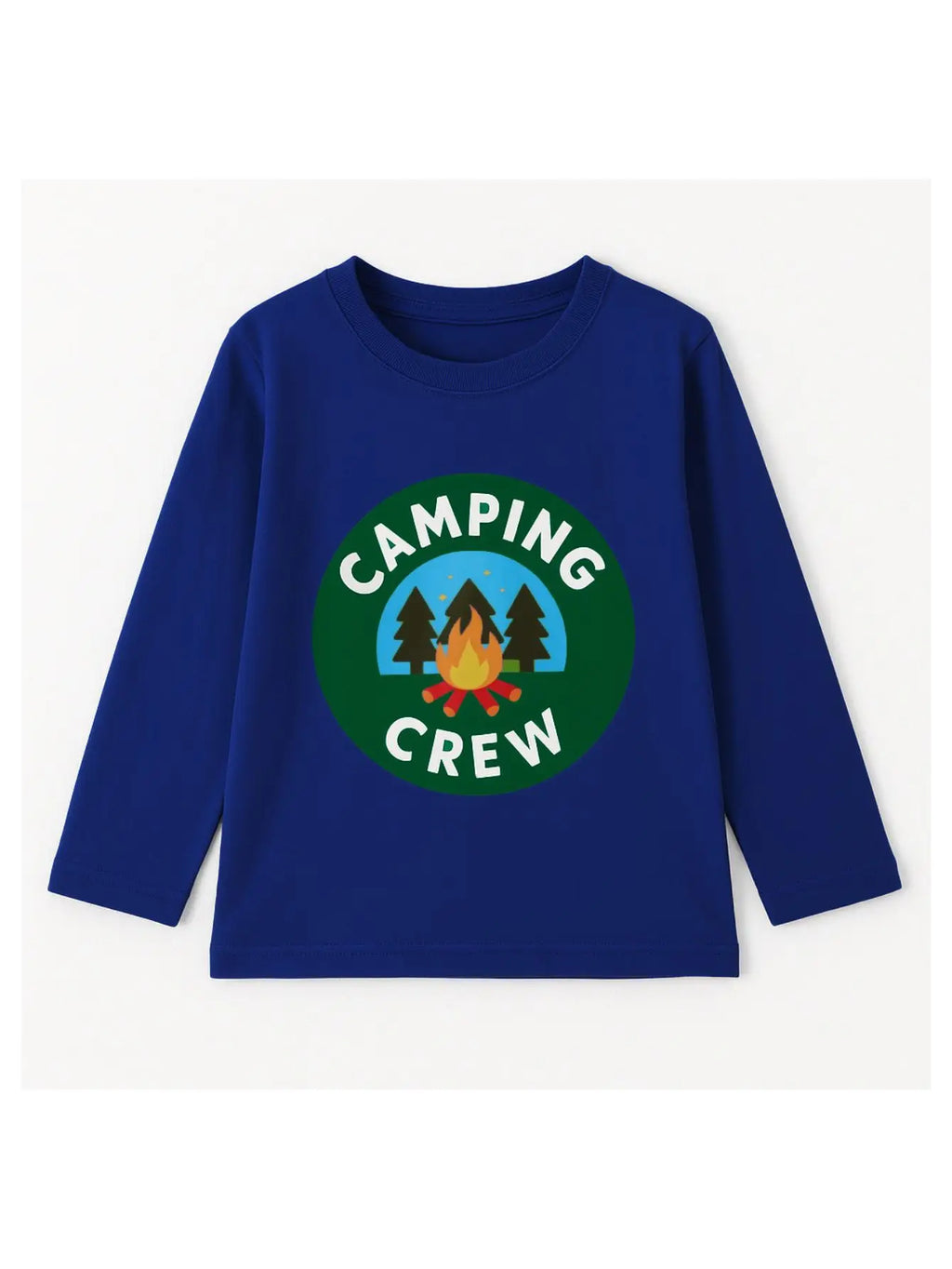 3-piece set of boys' long sleeved T-shirt with pure cotton round neck cartoon pattern for outdoor leisure autumn and winter